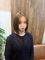 ギフト ヘアー サロン(gift hair salon) ブリーチなしダブルカラーでヘーゼルベージュ!
