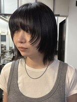 ウェーブ(WAVE)&nbsp;顔まわりマッシュボブ