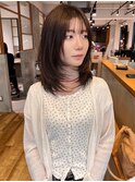 レイヤーミディアム【20代30代40代/イルミナカラー/髪質改善】