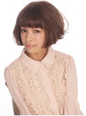 ツヤと美フォルムが自慢の内巻きレトロボブ【小岩】