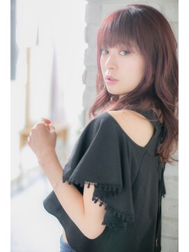 カノン(canon) 【canon】大人可愛いふんわりロング×ピンクベージュ【下北沢】