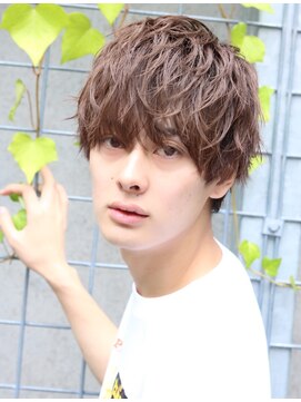 ネイビー(NAVY) ネープレス極上無造作マッシュ☆