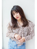 アンアミ オモテサンドウ(Un ami omotesando)&nbsp;【Ｕｎａｍｉ】　お手入れ簡単！ラフパーマミディ　島田梨沙