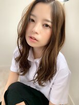 マリアバイアフロート(Maria by AFLOAT) 【アフロート添田】ハイライトアッシュのくびれセミディ