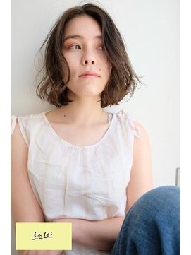ラレイ(Lalei) 【表参道/青山】ブランジュ×くせ毛風ボブ【ささき】