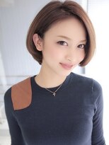 アール ヘアー デザイン(r hair design)&nbsp;【r hair design】小顔丸みショートボブ