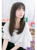 重軽スタイルでしっとり感♪うっとり美髪ストレートb
