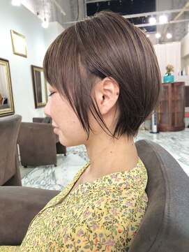 ナイン 麻布十番(NINE) 大人可愛いショートボブ☆