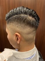 ヒロギンザ 青山店(HIRO GINZA)&nbsp;スキンフェード七三スタイル【外苑前/青山/表参道/理容室】