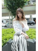 大人ふんわり小顔　外ハネ