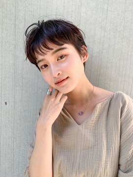 ムード カナザワ(mood kanazawa) 耳周りすっきりマッシュショート☆前髪軽め