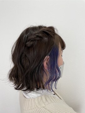 シエル 立川店(CIEL) インナーカラー×ビビットカラー【CIEL×maki】