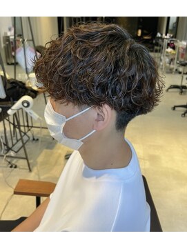 リコ ヘアアンドリラクゼーション 名駅店(LICO HAIR＆RELAXATION) 波巻きスパイラルパーマヘア　名古屋駅/名駅/メンズ