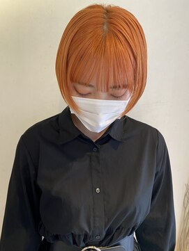 マイル 渋谷(mile) クリアオレンジ