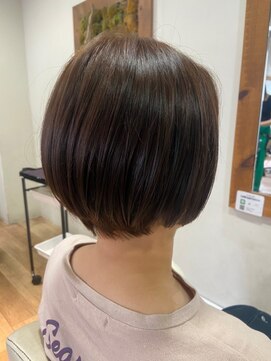 アプシー 南が丘本店(apsee) 丸みショートボブ♪