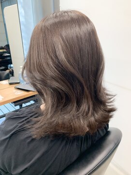 アリュウル 表参道(ALLURE) 表参道韓国ヘアくびれヘア　ツヤ髪　大人可愛いショコラベージュ