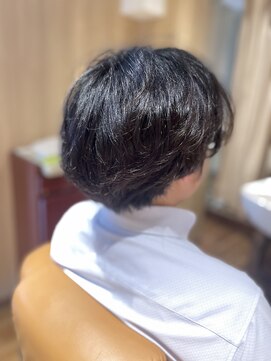 ヘアーモードキクチ 神田日銀通り店 【神田】ビジネス2ブロックショートBeforeAfter