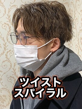 リスタバイネオリーブ 浅草(Re:sta by neolive) ソフトツイスパツイストスパイラル縦落ちツイスパメンズパーマ