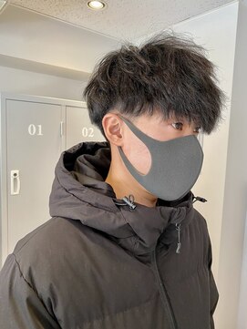 ベンジー 蔵前ii店(benji) メンズマッシュ×ツイストスパイラル◎ (メンズパーマ/ツイスト)