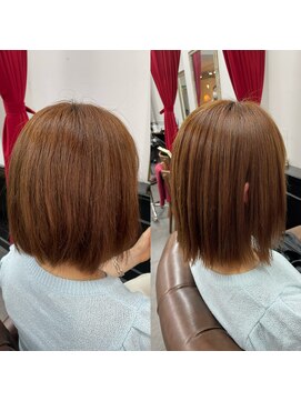 リッコ 横浜(ricco) #酸性ストレート#縮毛矯正#髪質改善#酸性縮毛矯正