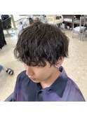大人スパイラルパーマ