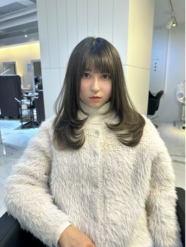 リー 四ツ橋(Lee) 【fukky】ザクザクレイヤーカット