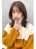 中川陽南子【似合わせ顔まわりレイヤーセミロングミディ外ハネ】