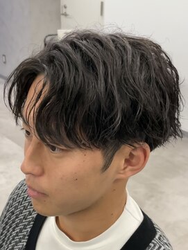 ネクストメンズ 表参道(NEXT men's) ウルフ/アッシュブラック/カルマパーマ/ベリー/ウルフ