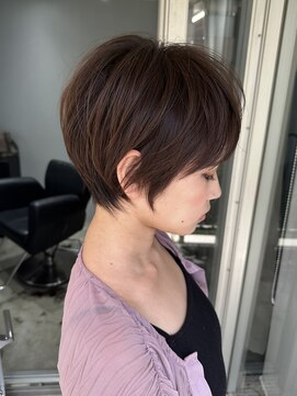 エトラ 渋谷店(etora) 小顔◎大人ショートボブ丸みショートカットマッシュショート