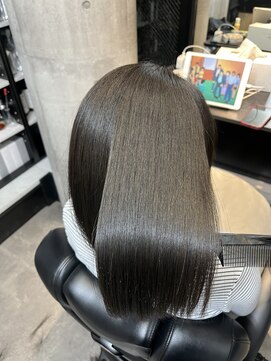 ピリオド 赤坂(Period.) オリーブベージュ　髪質改善