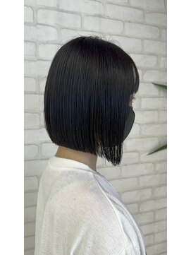ビス ヘア アンド ビューティー 西新井店(Vis Hair&Beauty) 大人可愛い小顔前下がりボブ×ナチュラルボブ×ミニボブ20代30代