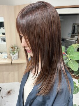 メロウ(mellow) レイヤーカット×ドルビーオレンジ