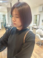 アンフール(am foule)&nbsp;ボブ×バイオレットブラウン