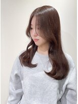 ビーヘアサロン(Beee hair salon) まとまりのある重めのレイヤーカット