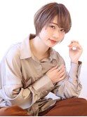 20代30代40代50代ボブルフネビージュ小顔ワンレンショート