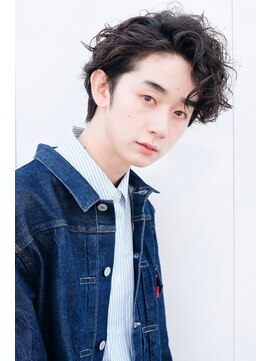 ラレイ ハラジュク(Lalei harajuku) 原宿メンズパーマスパイラルパーマツイストスパイラルパーマ眉毛