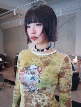 シティ(sity.) 天神 ブリーチなしカラー ブラウンカラー パーマ