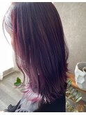 美髪/ロング/ラベンダー/髪質改善