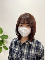 ヘアーアンドメイクアップモパ&nbsp;オレンジブラウン／ミディアム