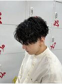 メンズカットパーマ/ニュアンスパーマ/フェザーパーマ[北千住]