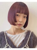 ブリーチなしブルーバイオレット