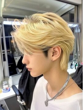 ネハス(nehus.) サーフカール/スパイキーショート/ブルーブラック