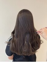 ユーフォリア 青山(Euphoria)&nbsp;グレージュカラー/透明感カラー/ロングヘア＊担当yuki