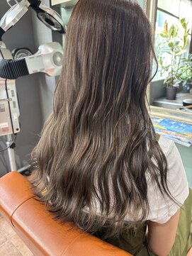 ルポヘアー(Repos Hair) グレージュカラー