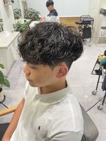 ブレス 西葛西店(BLESS)&nbsp;【青木】波巻きスパイラルパーマ/メンズパーマ/メンズ/西葛西