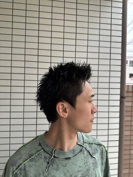 スウェル 船橋店(Swell) MEN’S HAIR/サーフカール/刈り上げセンターパート/船橋