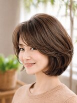 クロム(CHROM) 40代50代60代ショート/白髪ぼかし/ハイライト/髪質改善/入間
