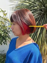 ウシワカマル ミライ(USHIWAKAMARU MIRAI)&nbsp;ボブ/インナーカラー