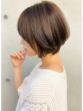 ウィールール 栄町店(WE RULE) 春カラー◎抜け感小顔ショートボブ前髪ありで大人可愛い