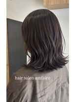 ヘアサロン アンフェール(Hair Salon Amfaire)&nbsp;【shimizu】外ハネくびれミディ